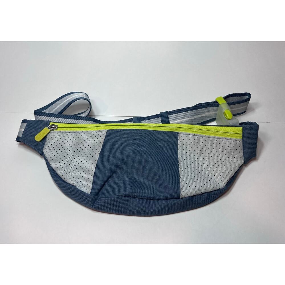 Thirty-One Slim Convertible Hip Bag Fanny Pack Sling Blue Yellow Running